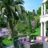 Hotel Cannes California parc et jardin