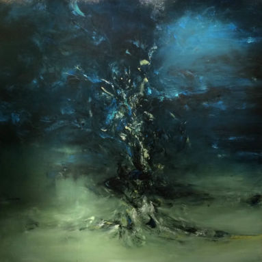 100cm X 100cm La nuit de mai - 100cm X 100cm