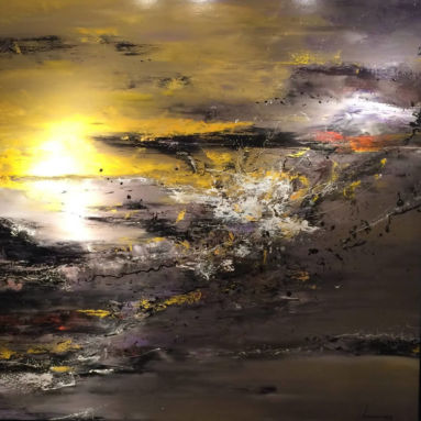 130cm X 130cm Le monde du silence