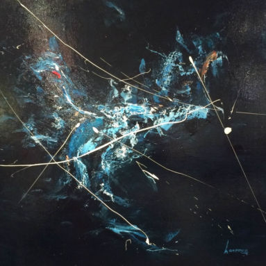 70cm X 70cm Reflet du vide - 70cm X 70cm