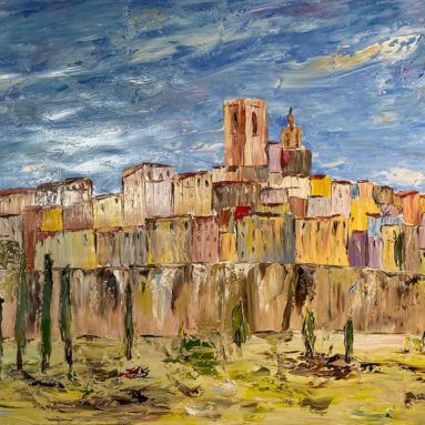 150cm X 61cm Saint-Paul-de-Vence - 150cm X 61cm